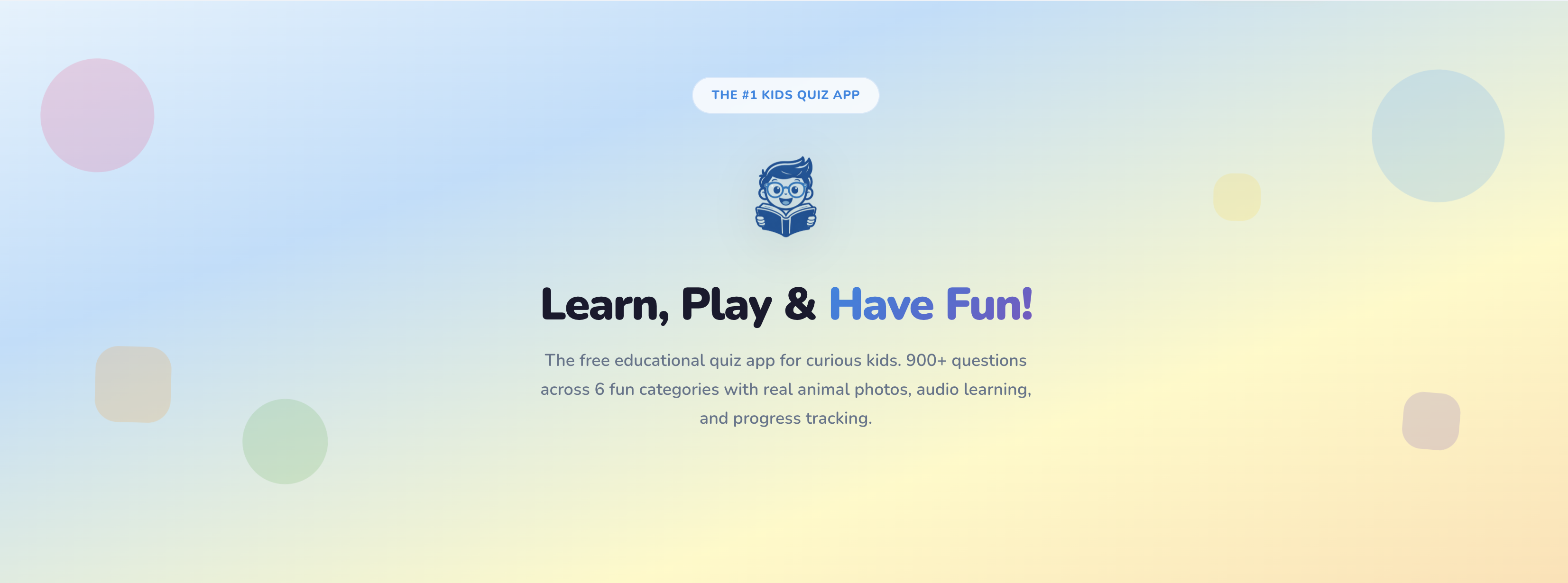 Kidzkwela — Fun Educational Quiz App for Kids | Learn Offline